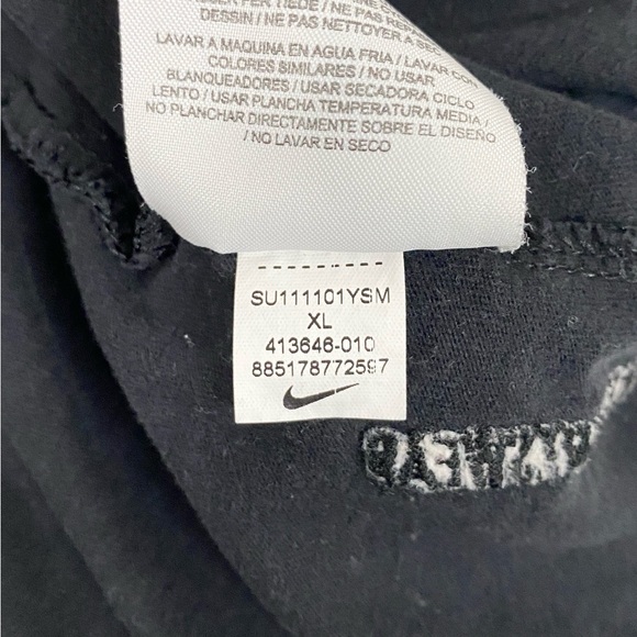 Men’s Nike Retro Looking Short Sleeve Black Graphic T-Shirt Size Extra Large - Picture 5 of 6